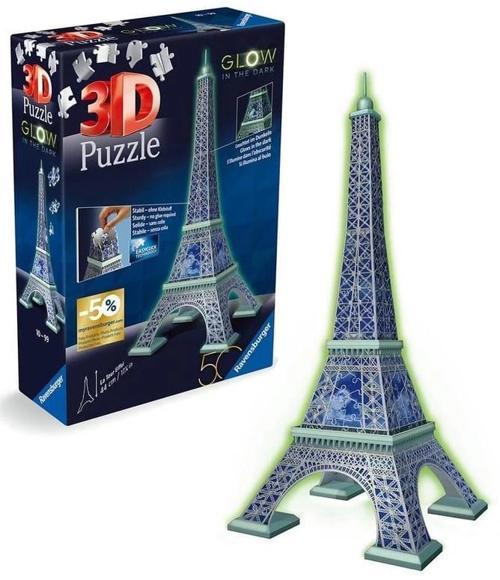 Ravensburger Karanlıkta Parlayan 3D Puzzle Eyfel
