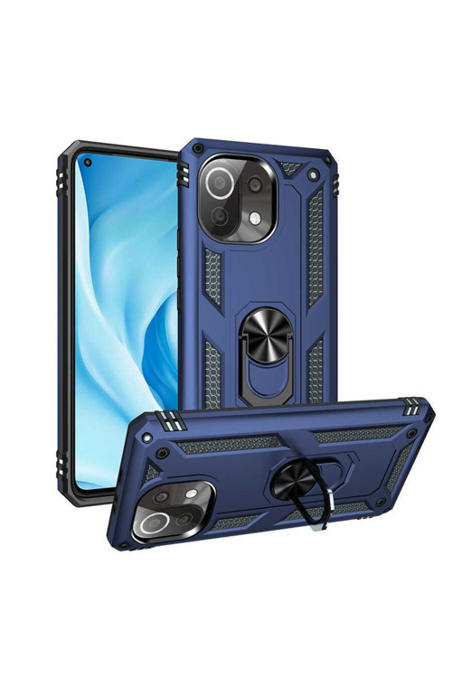 Xiaomi Mi 11 Lite Kılıf Vega Kapak - Mavi