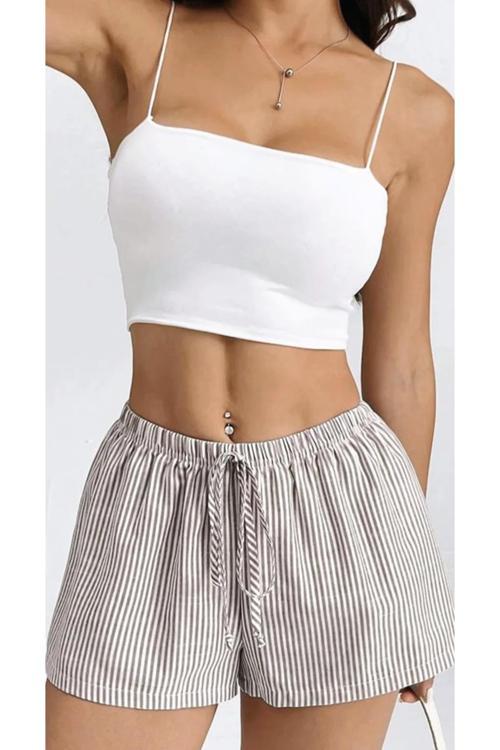 Su Yolu Rahat Kesim Şort