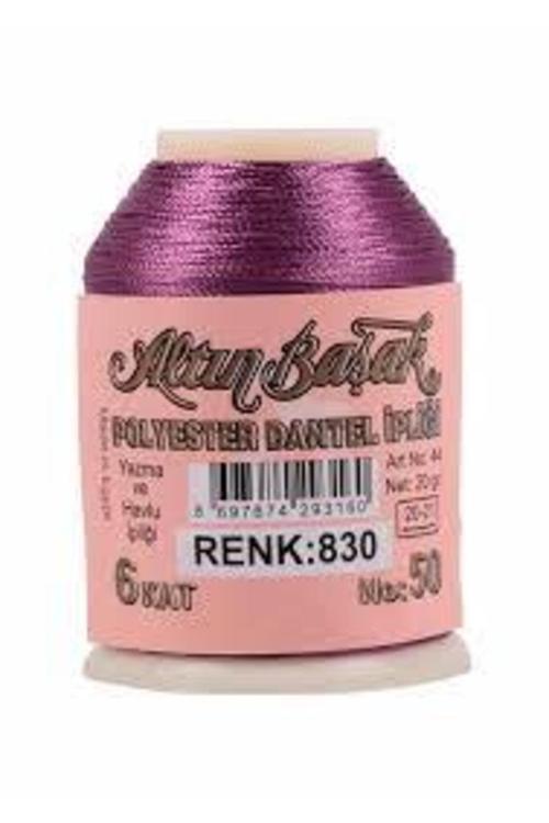 Polyester Dantel Ipliği 6 Kat 20 Gr Renk 830