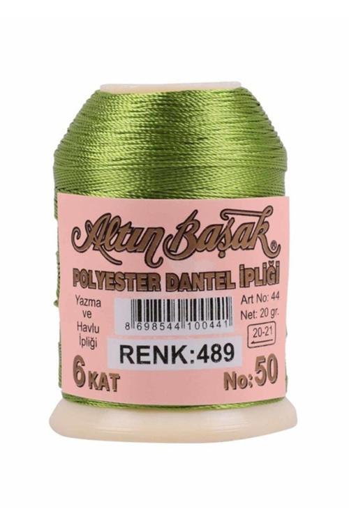 Altın Başak Polyester Dantel Ipliği 20 Gr Renk:489