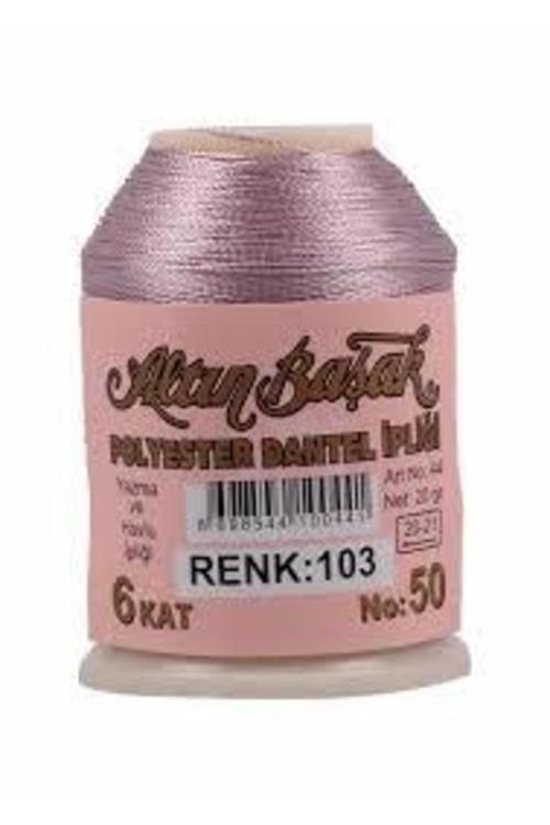 Polyester Dantel Ipliği 6 Kat 20 Gr Renk 103