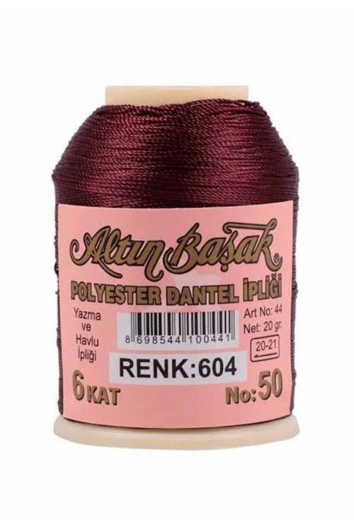 Polyester Dantel Ipliği 6 Kat 20 Gr Renk 604