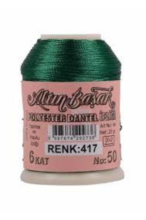 Polyester Dantel Ipliği 6 Kat 20 Gr Renk 417