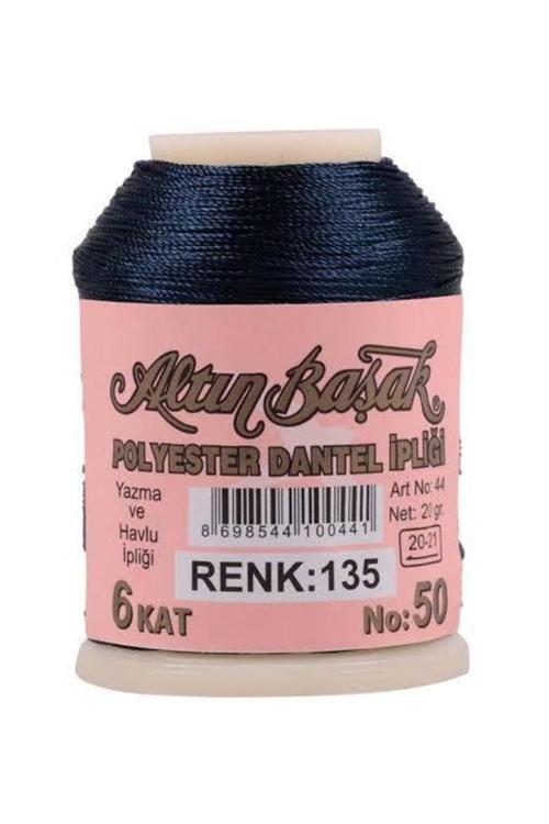 Polyester Dantel Ipliği 6 Kat 20 Gr Renk 135