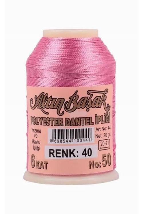 Polyester Dantel Ipliği 6 Kat 20 Gr Renk 40