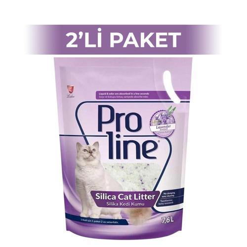 Lavanta Kokulu Kristal Kedi Kumu 7,6 lt 2 Adet