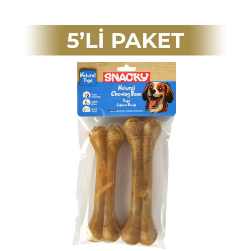 Natural Köpek Çiğneme Kemiği 15 cm 2'li 5 Paket