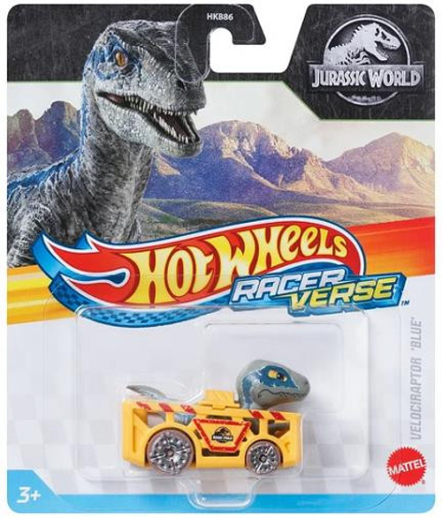 RacerVerse Jurassic World Velociraptor Blue HRT35