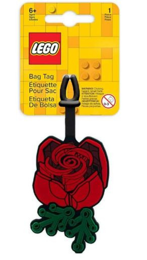 Botanical Rose Bag Tag 53661