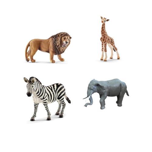 Nessiworld BMA-13 PVC PAKETTE DÖRTLÜ VAHŞİ HAYVANLAR