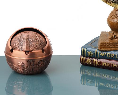 Lüks Yöresel Motifli Döküm Küllük Kül Tablası Para Anahtar Yuvası Biblo Hediyelik Dekoratif Ürün 11 