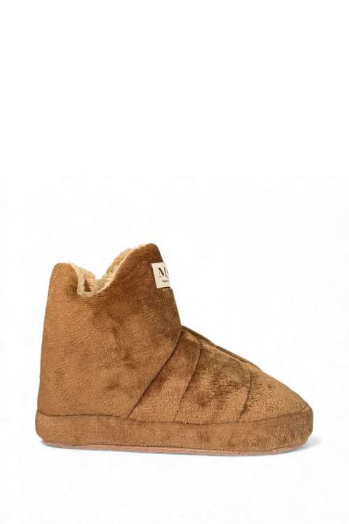 EB080 Kadın Peluş Kışlık Panduf Ev Botu Ev Ayakkabısı