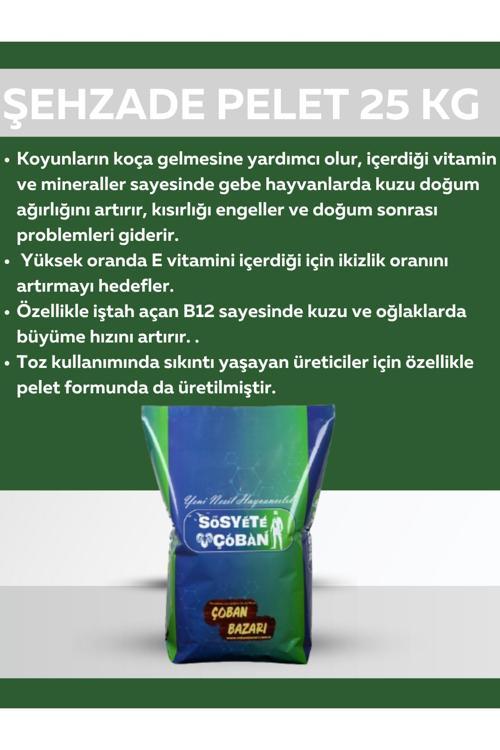 Şehzade Pelet 20 Kg