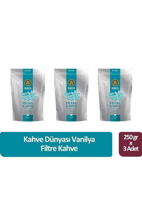 Vanilya Filtre Kahve 250 gr x 3 Adet