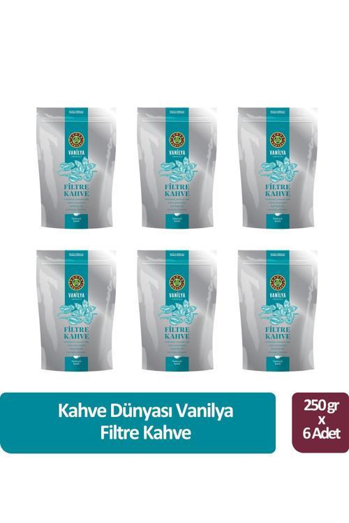 Vanilya Filtre Kahve 250 gr x 6 Adet