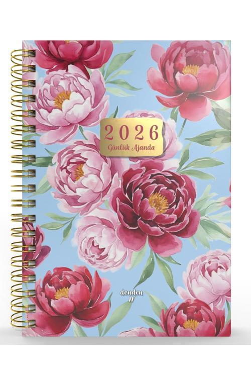 Spiralli 2026 Ajanda Flowers 6