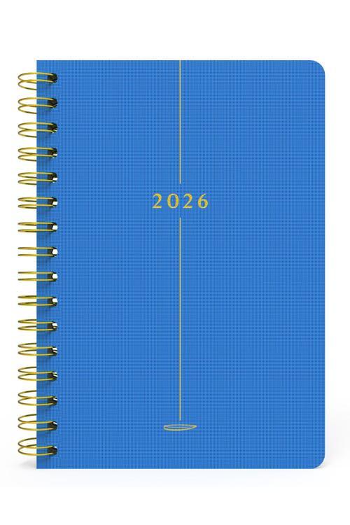 2026 Mavi Ajanda (Bez Ciltli) - Ceyda Düvenci