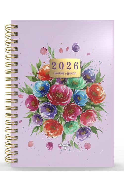 Spiralli 2026 Ajanda Flowers 5