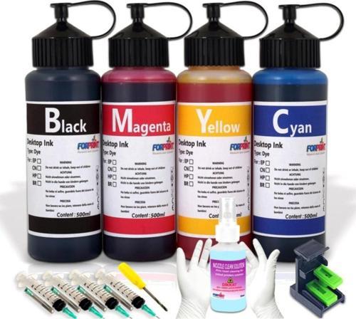 Canon Pixma E404/E414/E464 Uyumlu Kartuş Dolum Seti 4X500Ml