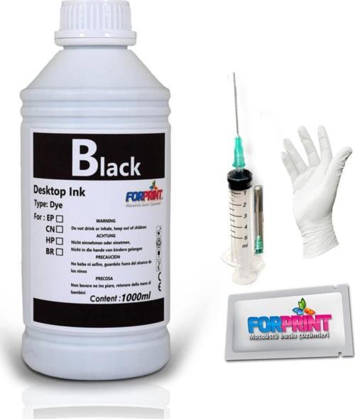 Epson Uyumlu Mürekkep 1 Lt Siyah Renk