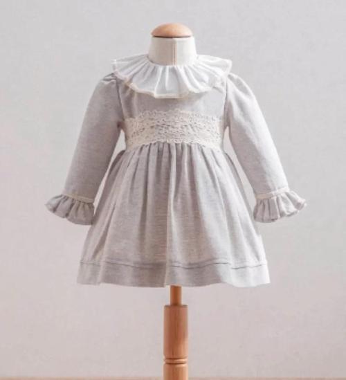 Baby Elbise 3878 Gri
