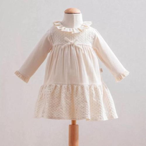 Baby Elbise 3885 Ekru