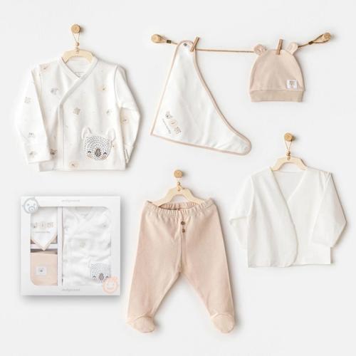 Happy Animals 5'li Hastane Çıkışı Ekru