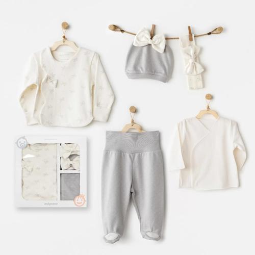 Baby Bow Bliss 5'li Hastane Çıkışı Ekru