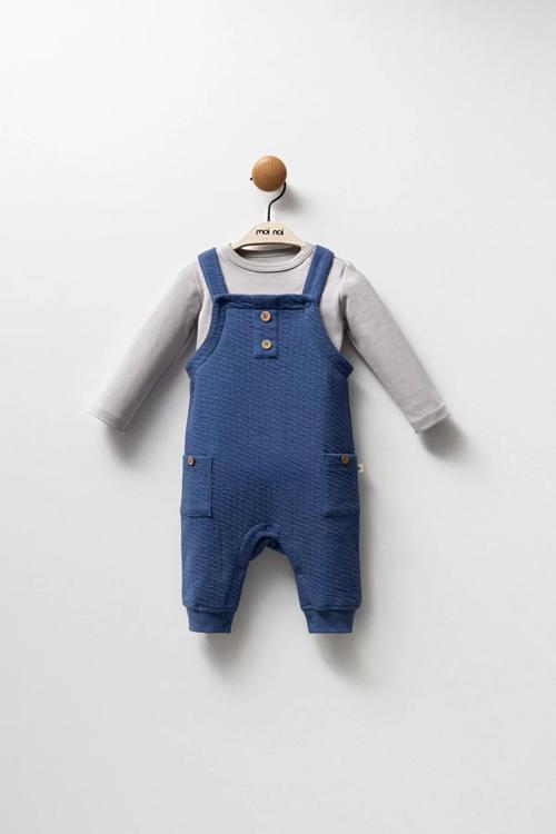 Moi Noi Salopet Mnb1252 Navy Blue