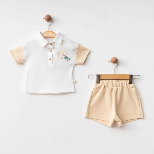 Eslenza Baby 2'li Takım 0126 Bej