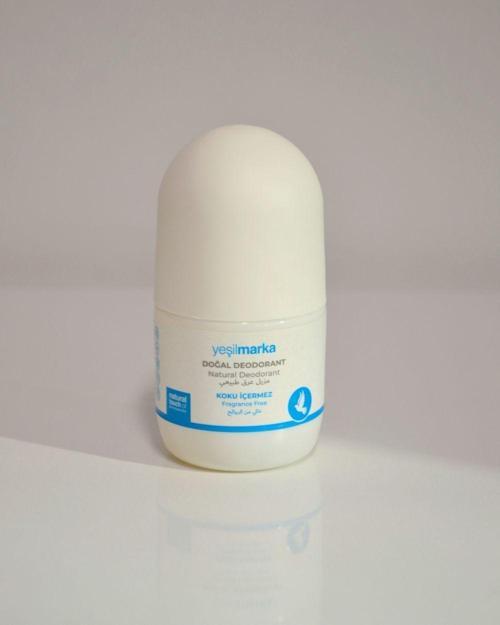 Kokusuz Doğal Roll-On Deodorant 50 ml – Hassas Ciltler İçin, Hac ve Umre Kullanımına Uygun