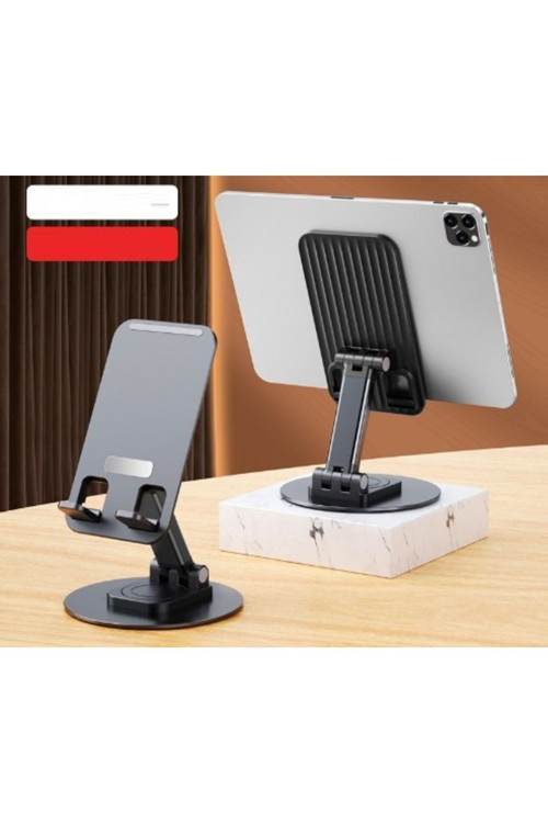 Katlanabilir Telefon Tutucu Stand Yuvarlak Tabanlı Mc-460