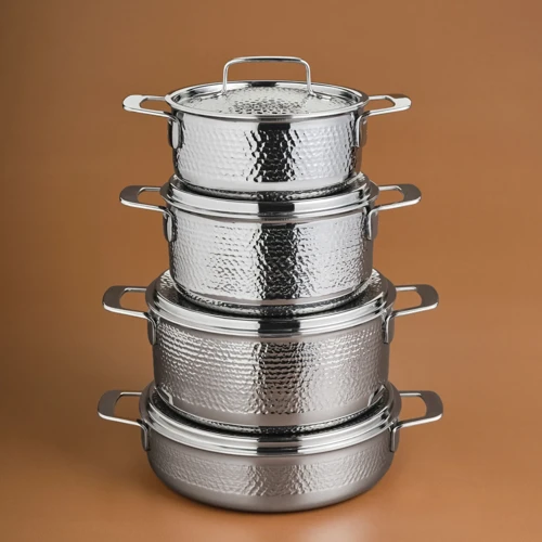 Power Steel 316+ 3Ply Voyager İndüksiyon Tabanlı 8 Parça Çelik Tencere Seti