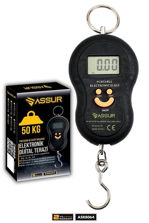 Dijital El Terazisi 4 Ayrı Birim Hassas 50 Kg Kantar Terazi
