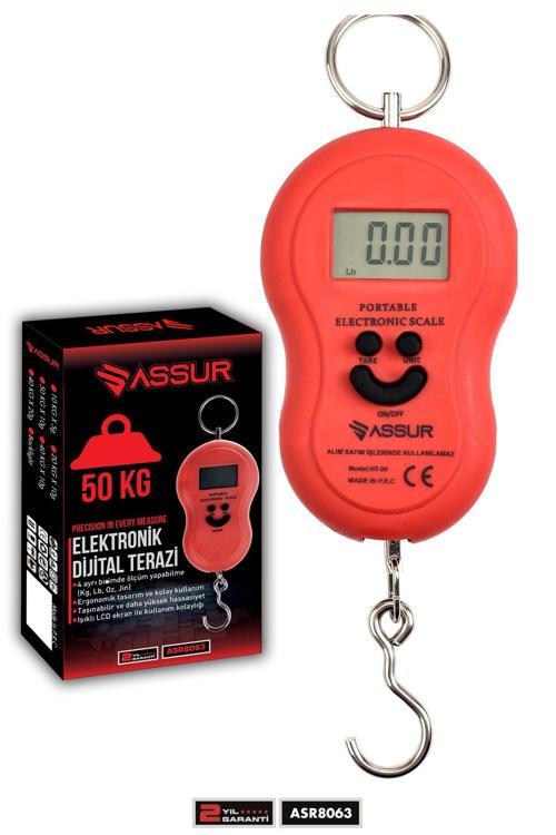 Dijital El Terazisi 4 Ayrı Birim Hassas 50 Kg Kantar Terazi