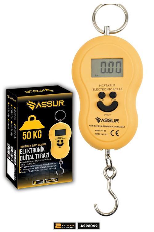 Dijital El Terazisi 4 Ayrı Birim Hassas 50 Kg Kantar Terazi