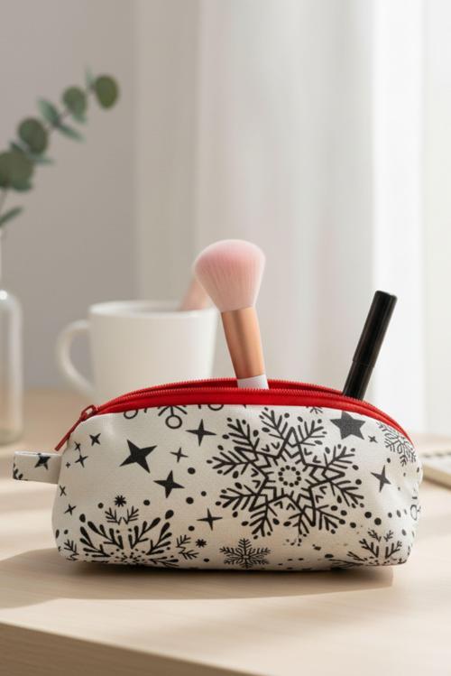 - Gamze 9546 4669 El Yapımı Makyaj ve Kalem Düzenleyici Çanta