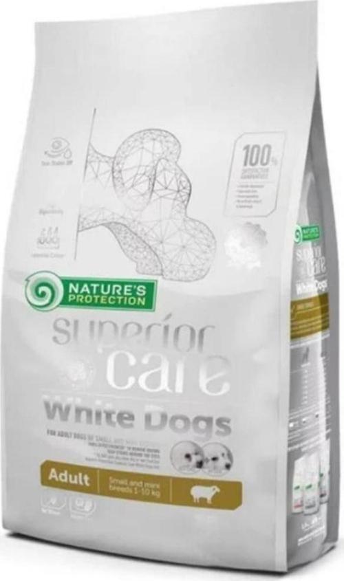 Superior Care White Dogs Yetişkin Kuzulu Köpek Maması 10 kg - KONG
