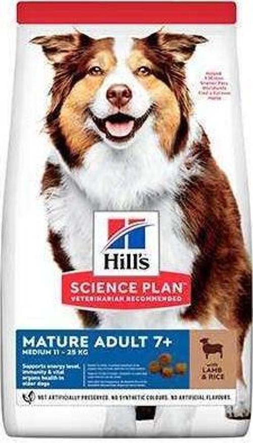 Mature Senior +7 Medium Orta Irk Kuzu Etli Yaşlı Köpek Maması 2,5 Kg-KONG