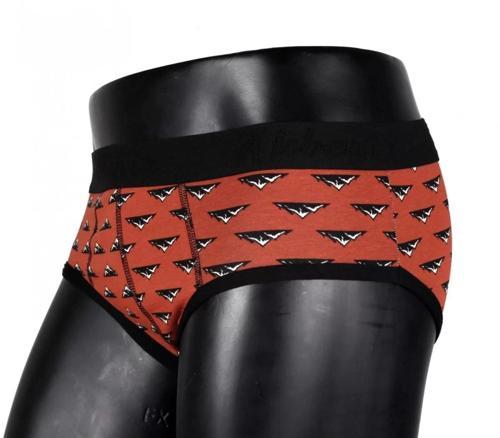 Erkek Likralı Slip Kiremit - Lacivert