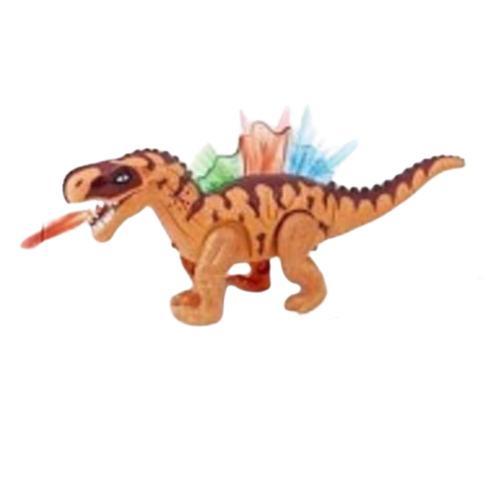 Yerde Yürüyen Sesli Işıklı Dinazor - 272-003 - Kahverengi