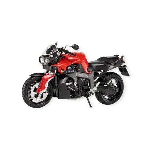 1:12 Ölçekli Model Motosiklet -  HX792-1- Kırmızı