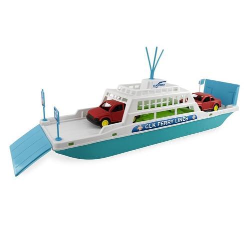Feribot Araç Taşııyan Gemi 45 cm - Turkuaz