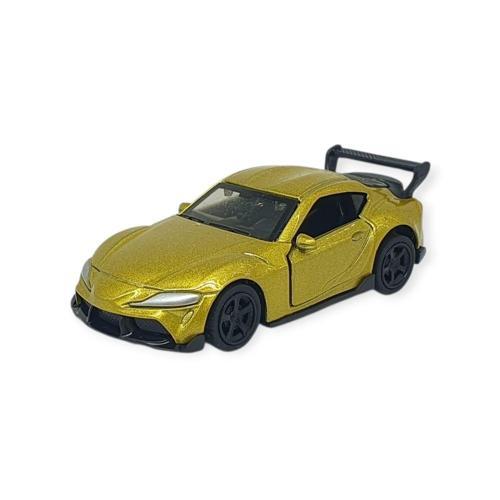 Çek Bırak Metal Küçük Arabalar 8 cm - 6411A-13 - Altın