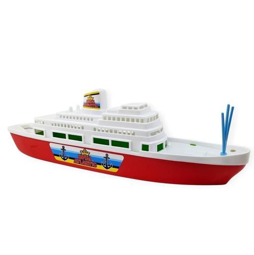Transatlantik Yolcu Gemisi 45 cm - Kırmızı
