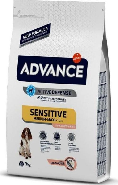 Dog Sensitive Somonlu Pirinçli Hassas Yetişkin Köpek Maması 3Kg