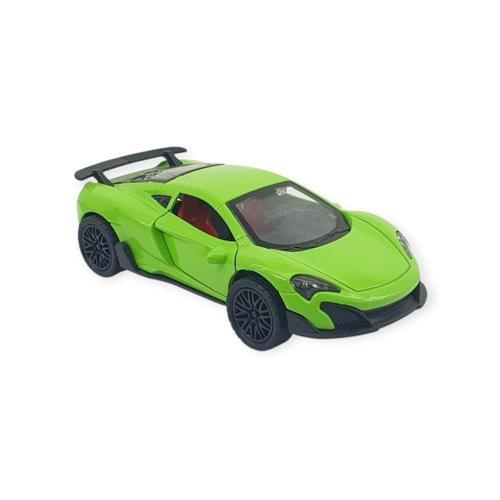 Çek Bırak Araba Metal - 3661C- Yeşil