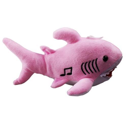 Köpekbalığı Sesli Baby Shark Müzikli 28 cm - 1811201  - Pembe
