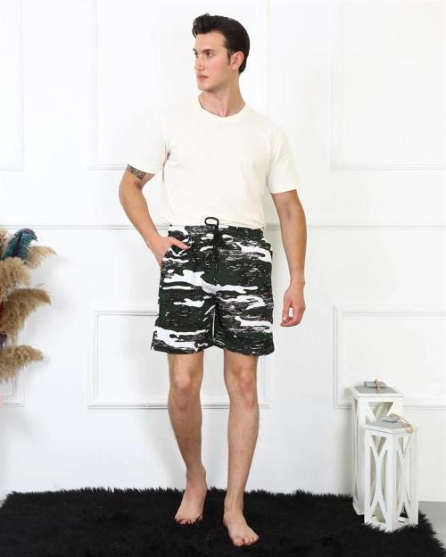 Erkek Lakost Siyah Şort